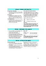 Preview for 14 page of Bauknecht wt 1530 Quick Reference Manual