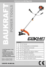 Baukraft BK-GBC16 User Manual preview