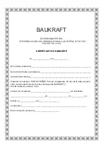 Предварительный просмотр 41 страницы Baukraft BK-SA20D User Manual