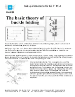 Preview for 2 page of Baum 714XLT Setup Instructions