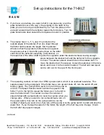 Preview for 4 page of Baum 714XLT Setup Instructions