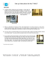 Preview for 5 page of Baum 714XLT Setup Instructions