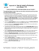 Preview for 7 page of Baum 714XLT Setup Instructions