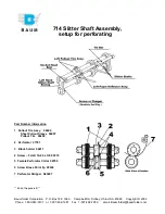 Preview for 9 page of Baum 714XLT Setup Instructions