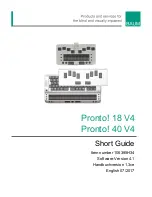 Baum Pronto! 18 V4 Short Manual preview