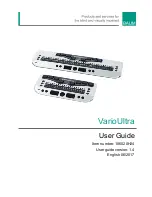 Baum VarioUltra 20 User Manual preview