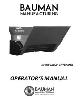 BAUMAN 1040B Operator'S Manual preview