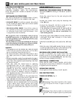 Предварительный просмотр 4 страницы Baumann lem20026 User And Maintenance Instructions