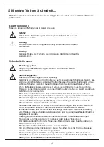 Preview for 4 page of baumarkt 1027689 Installation And Operating Instructions Manual