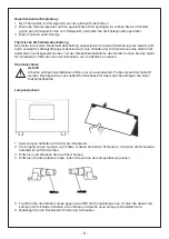 Preview for 8 page of baumarkt 1027689 Installation And Operating Instructions Manual