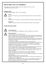 Preview for 28 page of baumarkt 1027689 Installation And Operating Instructions Manual