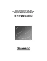 Preview for 2 page of Baumatic 91102078 Instruction Manual