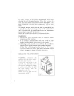 Preview for 15 page of Baumatic AS14 User And Installation Instructions Manual