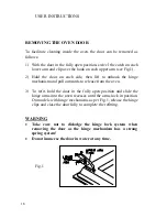 Предварительный просмотр 18 страницы Baumatic AS15 User And Installation Instructions Manual