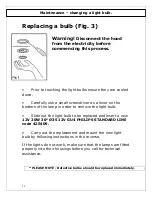 Предварительный просмотр 12 страницы Baumatic AS35SS Instruction Manual