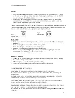 Предварительный просмотр 7 страницы Baumatic AS6.1 User And Installation Instructions Manual