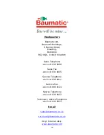 Предварительный просмотр 22 страницы Baumatic B11.1SS User Manual