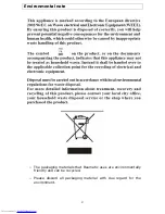 Предварительный просмотр 4 страницы Baumatic B14.2SS User Manual