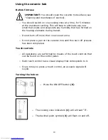 Предварительный просмотр 10 страницы Baumatic B14.2SS User Manual