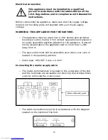 Предварительный просмотр 22 страницы Baumatic B14.2SS User Manual