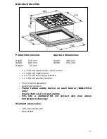 Предварительный просмотр 13 страницы Baumatic B17.8SS Instruction Manual