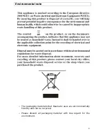 Preview for 4 page of Baumatic B205SS-A User Manual