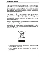 Предварительный просмотр 4 страницы Baumatic B26SS Instruction Manual