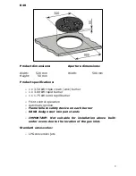 Предварительный просмотр 9 страницы Baumatic B26SS Instruction Manual