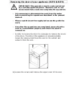 Предварительный просмотр 12 страницы Baumatic B270M Instruction Manual