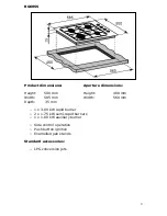 Предварительный просмотр 9 страницы Baumatic B46SS Instruction Manual