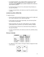 Предварительный просмотр 16 страницы Baumatic B46SS Instruction Manual