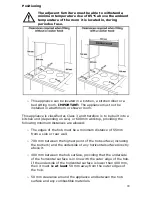 Предварительный просмотр 20 страницы Baumatic B46SS Instruction Manual