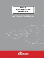 Предварительный просмотр 1 страницы Baumatic B485SS Instruction Manual