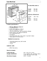 Предварительный просмотр 8 страницы Baumatic B485SS Instruction Manual