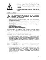 Предварительный просмотр 23 страницы Baumatic B485SS Instruction Manual