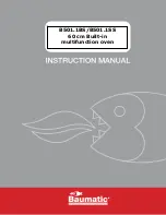 Предварительный просмотр 1 страницы Baumatic B501.1BS Instruction Manual