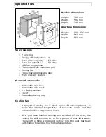 Предварительный просмотр 8 страницы Baumatic B501.1BS Instruction Manual