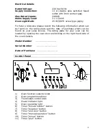 Предварительный просмотр 9 страницы Baumatic B501.1BS Instruction Manual