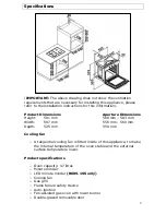 Предварительный просмотр 9 страницы Baumatic B602.1BL Instruction Manual