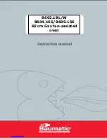 Предварительный просмотр 1 страницы Baumatic B604.1SS User Manual