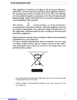 Предварительный просмотр 4 страницы Baumatic B604.1SS User Manual