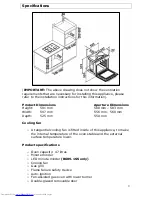 Предварительный просмотр 9 страницы Baumatic B604.1SS User Manual