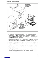 Предварительный просмотр 25 страницы Baumatic B604.1SS User Manual