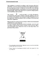 Предварительный просмотр 4 страницы Baumatic B65.5SS Instruction Manual