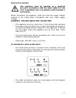 Предварительный просмотр 17 страницы Baumatic B65.5SS Instruction Manual