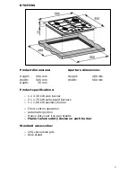 Предварительный просмотр 9 страницы Baumatic B68TCSS Instruction Manual