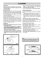 Предварительный просмотр 6 страницы Baumatic B6FS User Manual