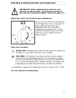 Предварительный просмотр 17 страницы Baumatic B724SS-A Instruction Manual