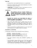 Preview for 8 page of Baumatic B727SS Instruction Manual