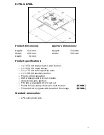 Предварительный просмотр 9 страницы Baumatic B72BL Instruction Manual